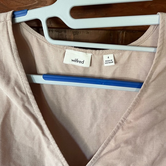 Aritzia Wilfred Brax Jumpsuit Beige Size 4 - Picture 4 of 4